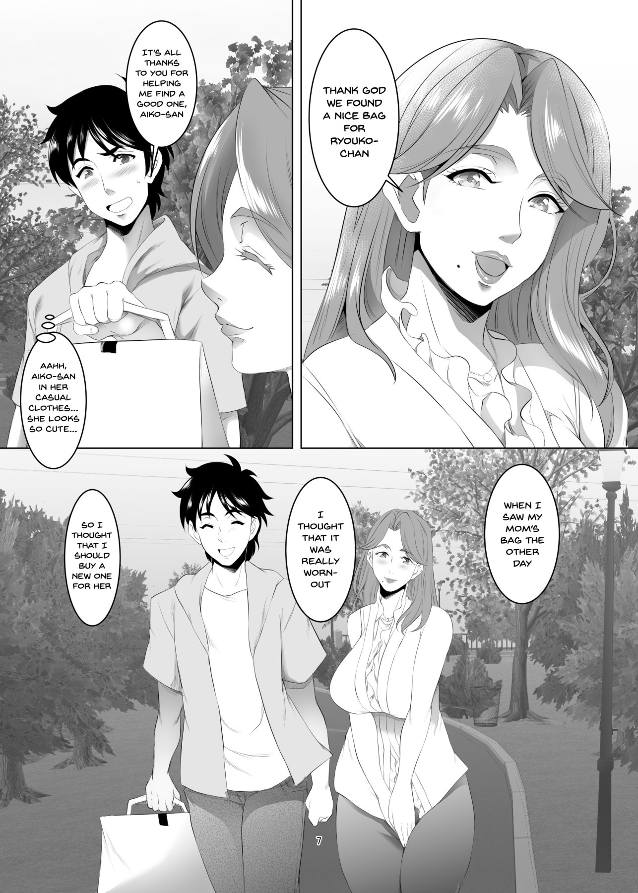 Hentai Manga Comic-Your Mom's A Pretty Good Woman, Huh? Ch.3-Read-6